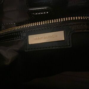 Black Tory Burch bag 13x17